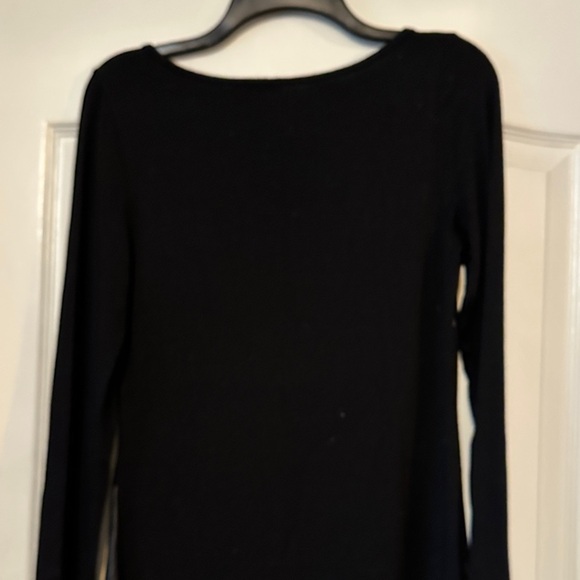 Ariella Black Dress with Metallic Panels - Picture 7 of 10